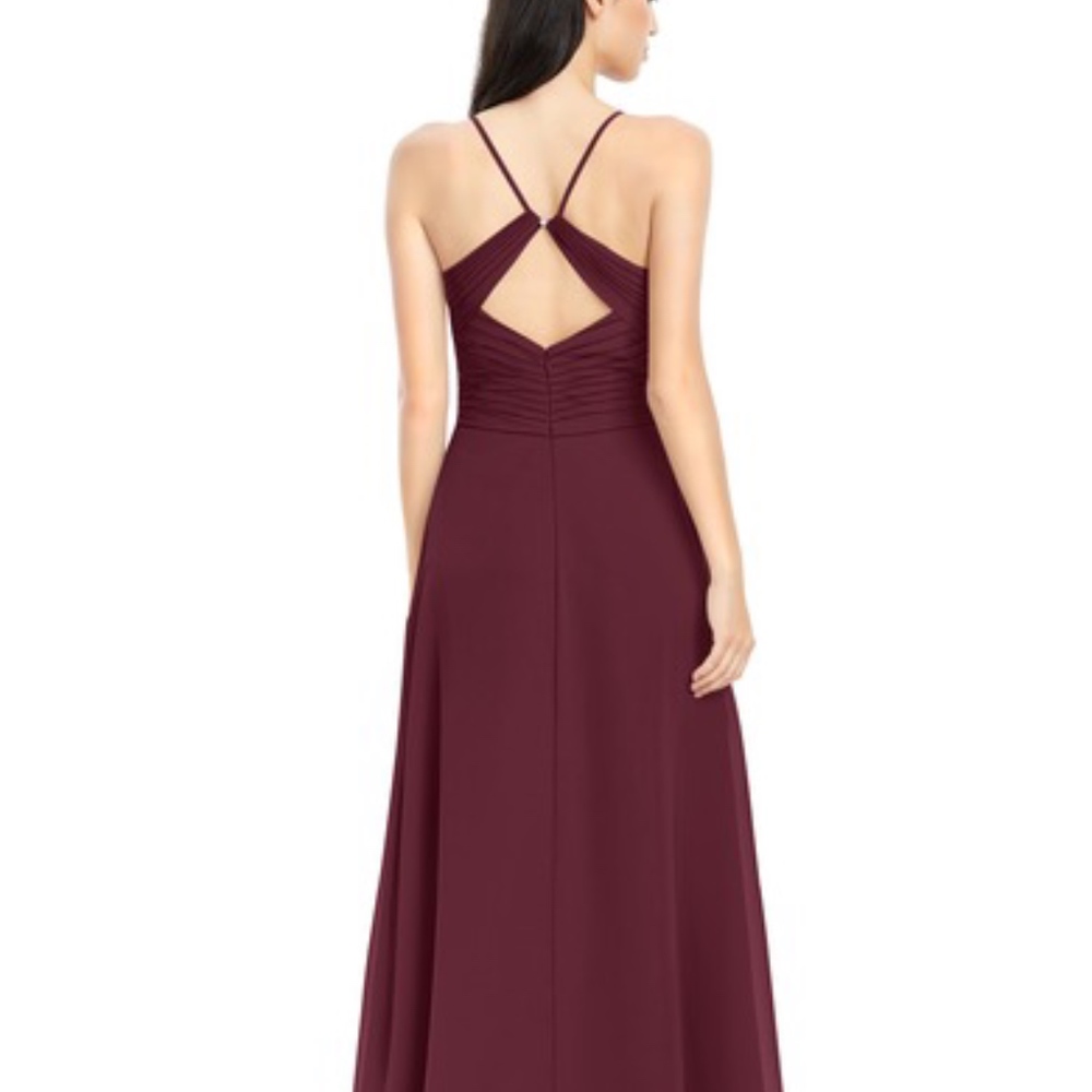 Azazie Haleigh Bridesmaid Dress (Cabernet)